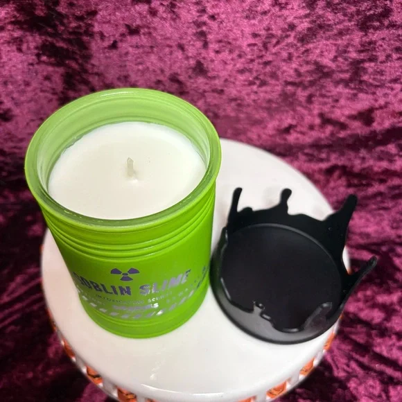 DW Home Halloween Spooky Season Toxic Waste Cans Oozing Candle Trio - Picture 10 of 12